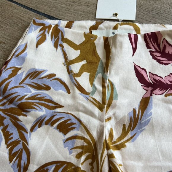 NEW Eugenia Fernández Tropical Printed Shorts - Picture 2 of 6
